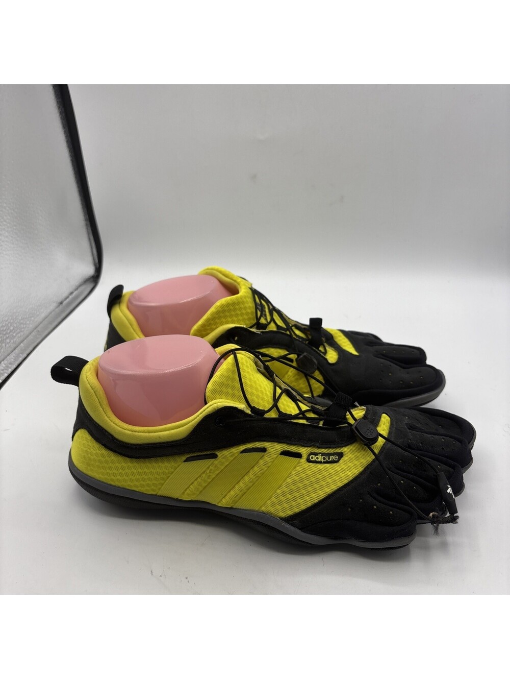 Size 10 - adidas Adipure Trainer 360 Green Black Barefoot Beach Walking